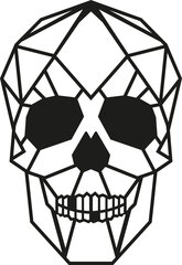 Металлическая декорация на стену Skull, 35x50 см цена и информация | Детали интерьера | hansapost.ee