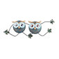 Metallist seinadekoratsioon Owl 3, 77x28 cm цена и информация | Sisustuselemendid | hansapost.ee