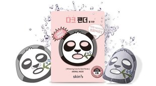 Осветляющая листовая маска для лица Skin79 Animal Dark Panda 23 г цена и информация | Маски для лица, патчи для глаз | hansapost.ee