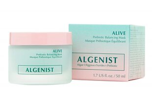 Увлажняющая маска для лица Algenist Alive Prebiotic Balancing Mask, 50 мл цена и информация | Маски для лица, патчи для глаз | hansapost.ee