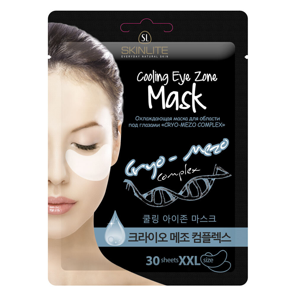 Jahutav silmaümbruse mask Skinlite „Cryo-mezo complex“, XXL size, 30 tk. hind ja info | Näomaskid ja silmamaskid | hansapost.ee