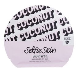 Листовая маска для лица Victoria's Secret Pink Selfie Skin Coconut Oil Nourishing Sheet Mask, 20 г цена и информация | Маски для лица, патчи для глаз | hansapost.ee