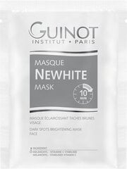 Sära andev näomask Guinot Newhite, 7 tk. цена и информация | Маски для лица, патчи для глаз | hansapost.ee