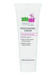 Дневной крем SebaMed Sensitive Skin Moisturizing, 50 мл цена и информация | Кремы для лица | hansapost.ee