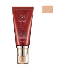 BB kreem Missha M Perfect Cover SPF42/PA+++ 50 ml, 21 Light Beige hind ja info | Näokreemid | hansapost.ee