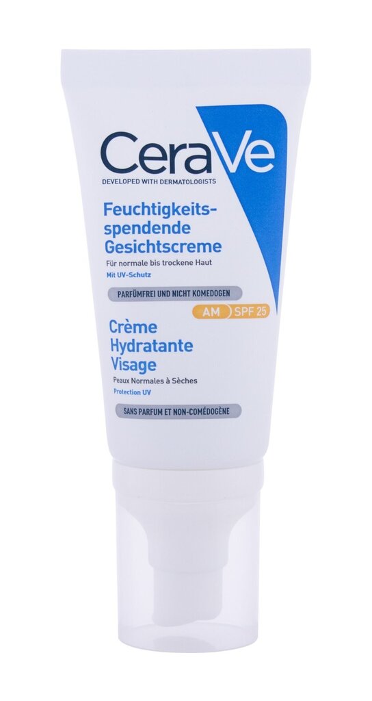 Niisutav näopiim CeraVe Facial Moisturizing SPF25 52 ml цена и информация | Näokreemid | hansapost.ee