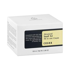 Näokreem CosRX Advanced Snail 92, 100 ml hind ja info | Näokreemid | hansapost.ee