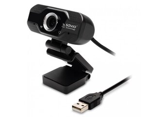 Savio CAK-01 USB Full HD вебкамера цена и информация | Интернетные-камеры | hansapost.ee