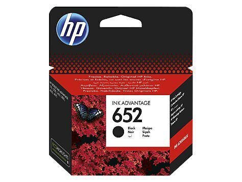 Tint HP 652 black цена и информация | Tindiprinteri kassetid | hansapost.ee