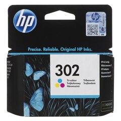 Картридж с оригинальными чернилами HP 302 F6U65AE цена и информация | Картриджи для струйных принтеров | hansapost.ee