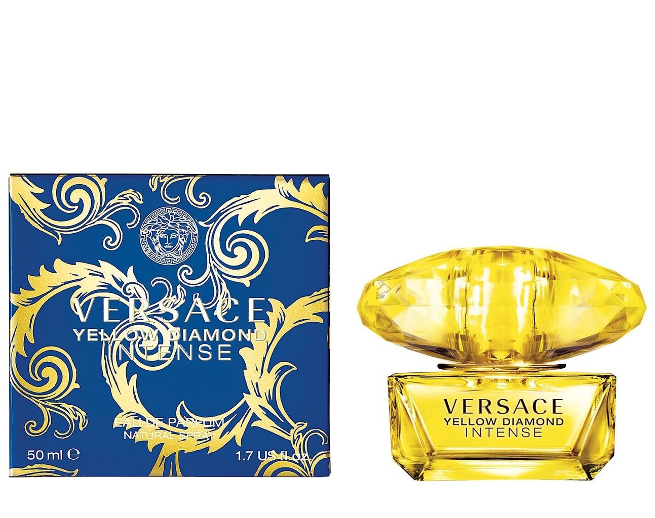 Parfüümvesi Versace Yellow Diamond Intense EDP naistele 50 ml цена и информация | Parfüümid naistele | hansapost.ee