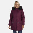 Huppa женская зимняя длинная куртка MONA 907170366, бордовый/красный