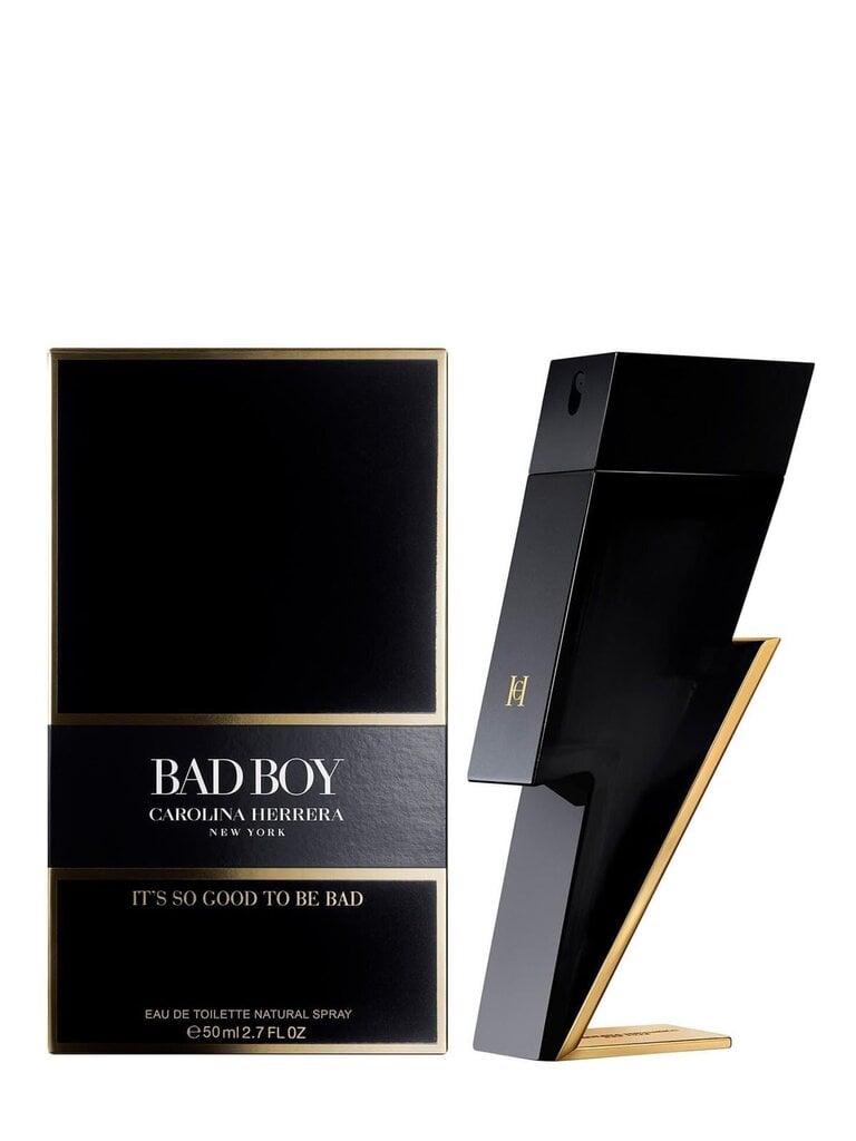 Tualettvesi Carolina Herrera Bad Boy EDT meestele, 50 ml цена и информация | Parfüümid meestele | hansapost.ee