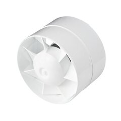 Kanaliventilaator Awenta WKA 125, 125mm, valge hind ja info | Vannitoa ventilaatorid | hansapost.ee