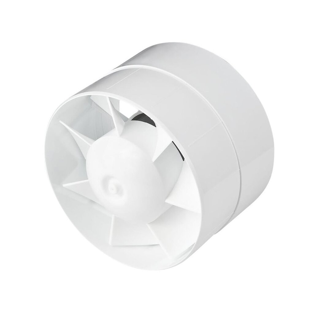 Kanaliventilaator Awenta WKA 125, 125mm, valge цена и информация | Vannitoa ventilaatorid | hansapost.ee