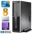 HP 8100 Elite SFF i5-650 8GB 960SSD DVD WIN10Pro