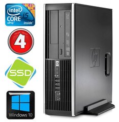 HP 8100 Elite SFF i5-650 4GB 120SSD DVD WIN10 [refurbished] hind ja info | Lauaarvutid | hansapost.ee