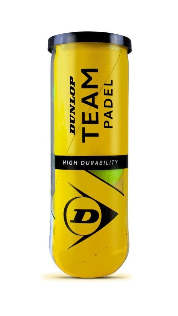 Tennisepallid DUNLOP TEAM Padel 3pet hind ja info | Välitennise tooted | hansapost.ee