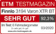 Velotrenažöör-ergomeeter FINNLO by HAMMER Varon XTR hind ja info | Velotrenažöörid | hansapost.ee
