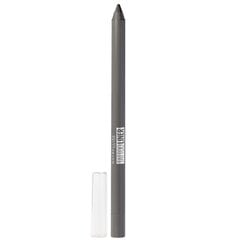 Geel silmapliiats Maybelline New York Tattoo Liner, 901 Intense Charcoal, must, 1.3 g hind ja info | Lauvärvid, ripsmetušid ja silmapliiatsid | hansapost.ee