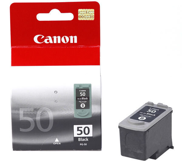 Tindikassett CANON PG-50, must цена и информация | Laserprinteri toonerid | hansapost.ee