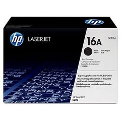 Картридж для принтера HP 16A (Q7516A), черный цена и информация | Картриджи и тонеры | hansapost.ee