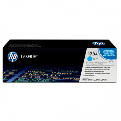 HP No.125A (CB541A), sinine kassett hind ja info | Laserprinteri toonerid | hansapost.ee