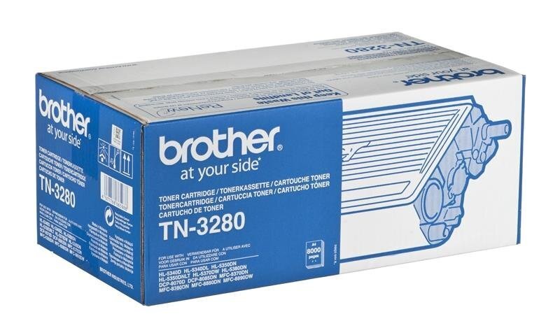 Laserprinteri kassett Brother TN3280, must цена и информация | Laserprinteri toonerid | hansapost.ee