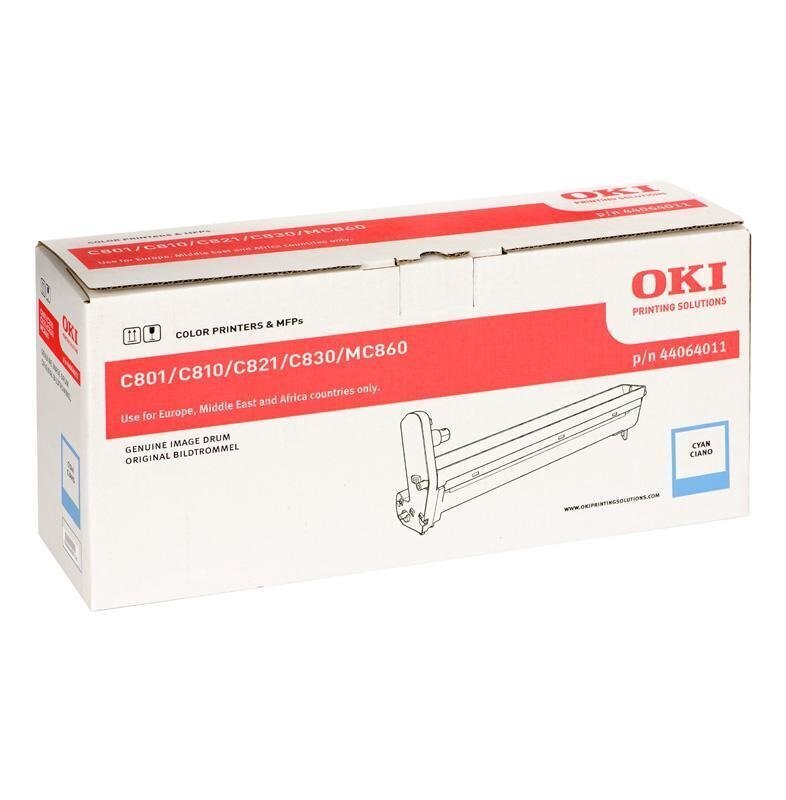 OKI image drum cyan for c810 and c830 цена и информация | Laserprinteri toonerid | hansapost.ee