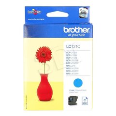 Brother LC121C, Cyan Ink Cartridge 300 pages цена и информация | Картридж Actis KH-653CR | hansapost.ee