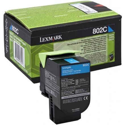 Lexmark 80C20C0 kassett цена и информация | Laserprinteri toonerid | hansapost.ee
