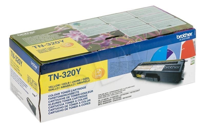 BROTHER TN320Y Toner yellow 4140 4150 hind ja info | Laserprinteri toonerid | hansapost.ee