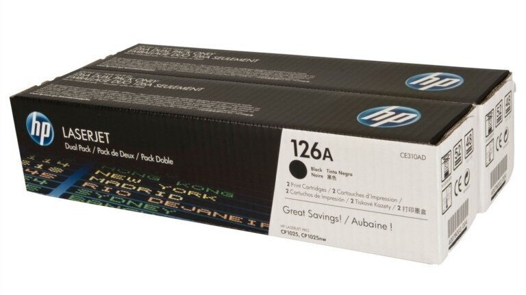 Originaalne Tooner HP 126A Must hind ja info | Laserprinteri toonerid | hansapost.ee