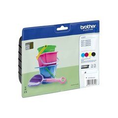 Brother LC221 Multipack Value Ink Cartridge - includes LC221 BK/C/M/Y ink cartridges цена и информация | Картридж Actis KH-653CR | hansapost.ee