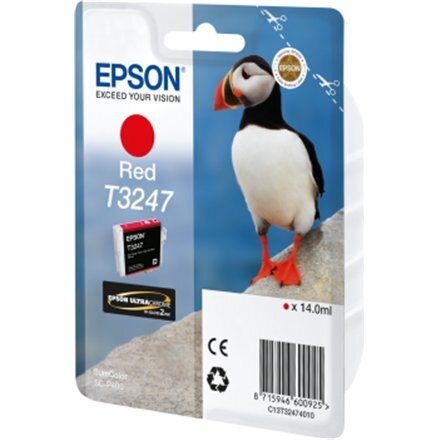 Epson T3247 Ink Cartridge, Red цена и информация | Laserprinteri toonerid | hansapost.ee