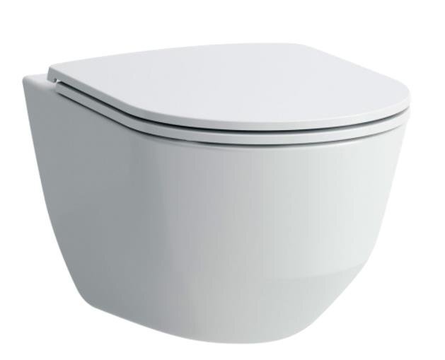 Seinale paigaldatav WC pott Laufen Pro New Slim aeglaselt sulguva kaanega цена и информация | WС-potid | hansapost.ee