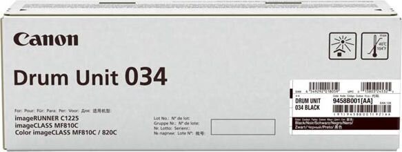 CANON Drum Unit 034 Black for iR C1225iF цена и информация | Laserprinteri toonerid | hansapost.ee