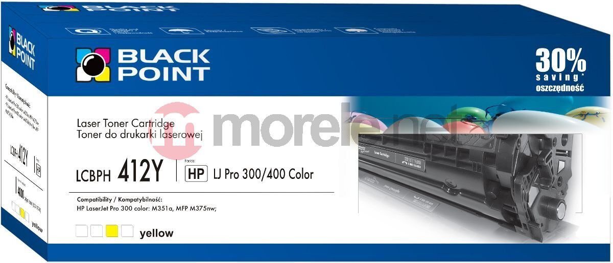 Black Point LCBPH412Y цена и информация | Laserprinteri toonerid | hansapost.ee