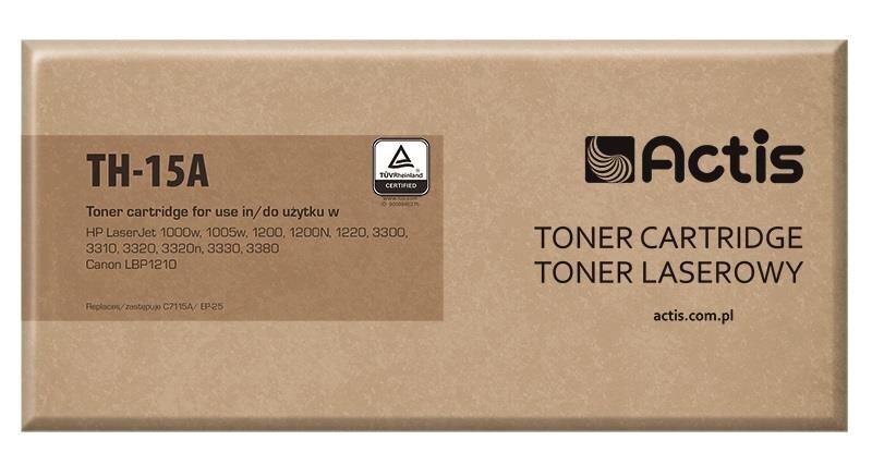 Actis TH-15A tooner (HP C7115A LJ 1200 / Canon EP-25) HP / CANON laserprinteritele, 2500 lehte, must цена и информация | Laserprinteri toonerid | hansapost.ee