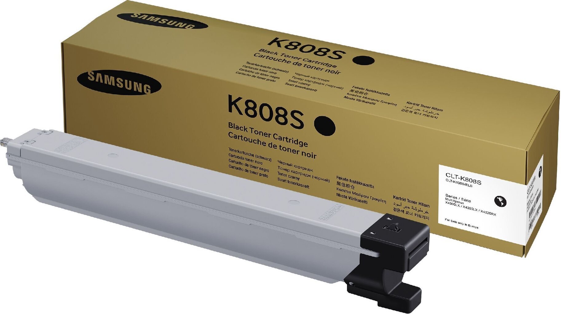 SAMSUNG CLT-K808S Black Toner Cartridge цена и информация | Laserprinteri toonerid | hansapost.ee