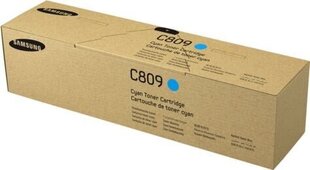 SAMSUNG CLT-C809S Cyan Toner Cartridge цена и информация | Картриджи и тонеры | hansapost.ee