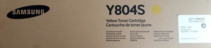 SAMSUNG CLT-Y804S Yellow Toner Cartridge цена и информация | Laserprinteri toonerid | hansapost.ee