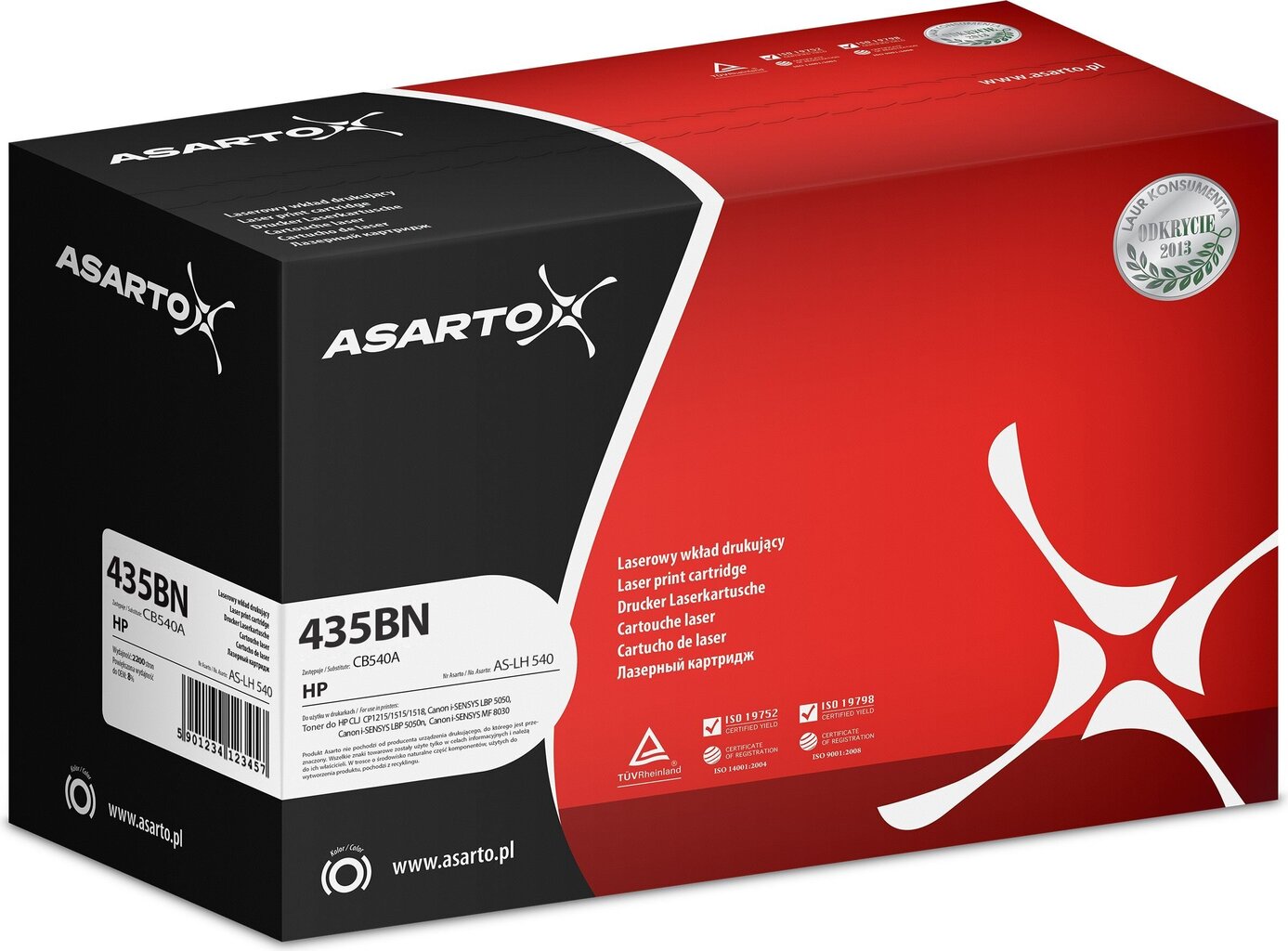 Asarto AS-LK435BN цена и информация | Laserprinteri toonerid | hansapost.ee