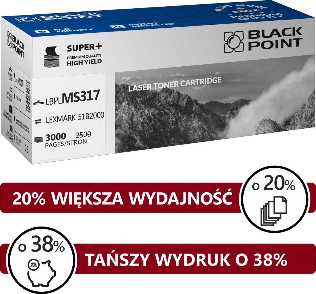 Black Point BLLMS317SBCBW цена и информация | Laserprinteri toonerid | hansapost.ee