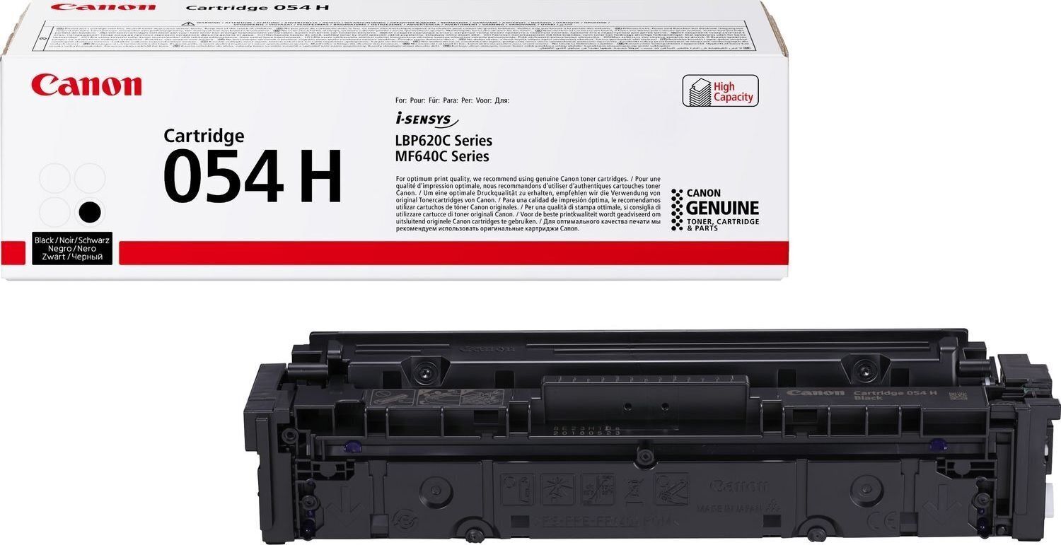 Canon 054 H Toner cartridge, Black цена и информация | Laserprinteri toonerid | hansapost.ee