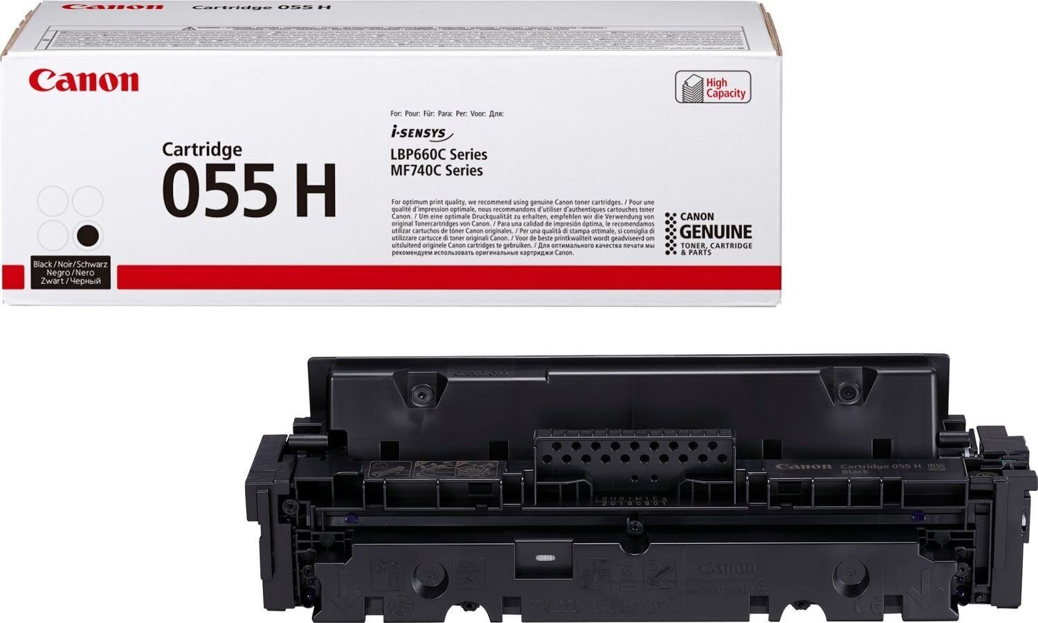 CANON Cartridge 055 H BK цена и информация | Laserprinteri toonerid | hansapost.ee