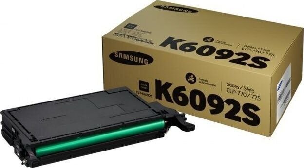 SAMSUNG CLT-K6092S Black Toner Cartri цена и информация | Laserprinteri toonerid | hansapost.ee