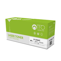Toner H-106AC (W1106A) TFO 1k, must hind ja info | TelforceOne Kontoritehnika | hansapost.ee