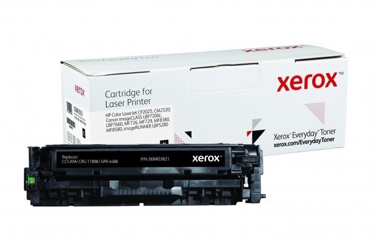 Printerikassett Xerox HP CC530A, must цена и информация | Laserprinteri toonerid | hansapost.ee