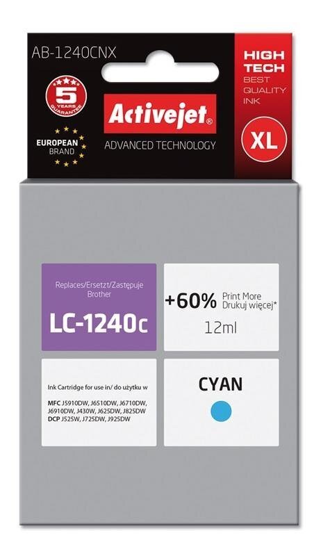 Activejet AB1240CNX цена и информация | Tindiprinteri kassetid | hansapost.ee